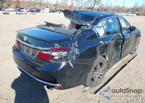 2017 Honda Accord Sport from USA, damaged, VIN 1HGCR2F57HA118989